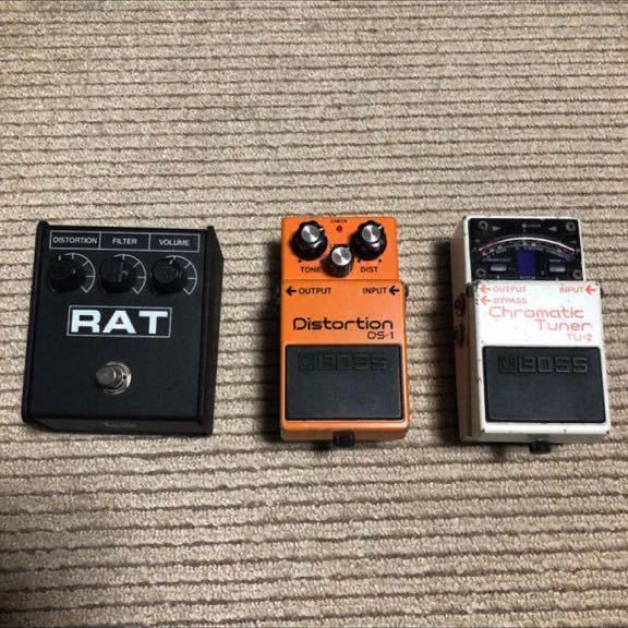 Proco RAT BOSS Distortion DS-1 ギターエフェクター