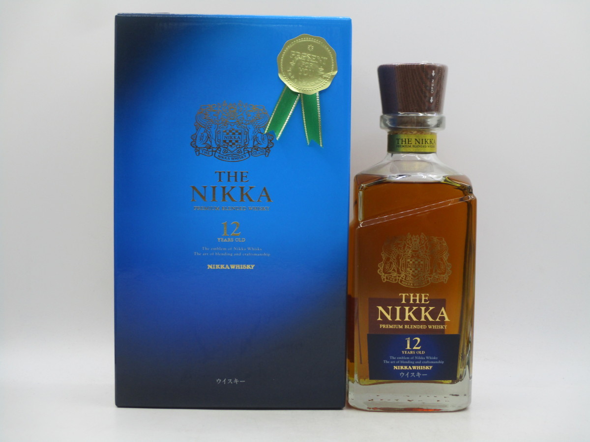 【お値下げ】終売品 ザニッカ12年 ザ・ニッカ12年 700ml 12年 ザニッカ12年 公式通販 THE NIKKA 食品・飲料・