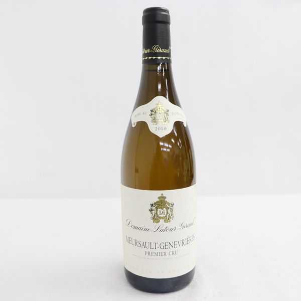 【最新作，セール】 Latour Giraud ラトゥール ジロー ムルソー ジュヌヴリエール プルミエクリュ 2010 13.5％ 750ml X0F1502(フランス)｜売買されたオークション情報、yahooの商品情報をアーカイブ公開 - オークファン 白