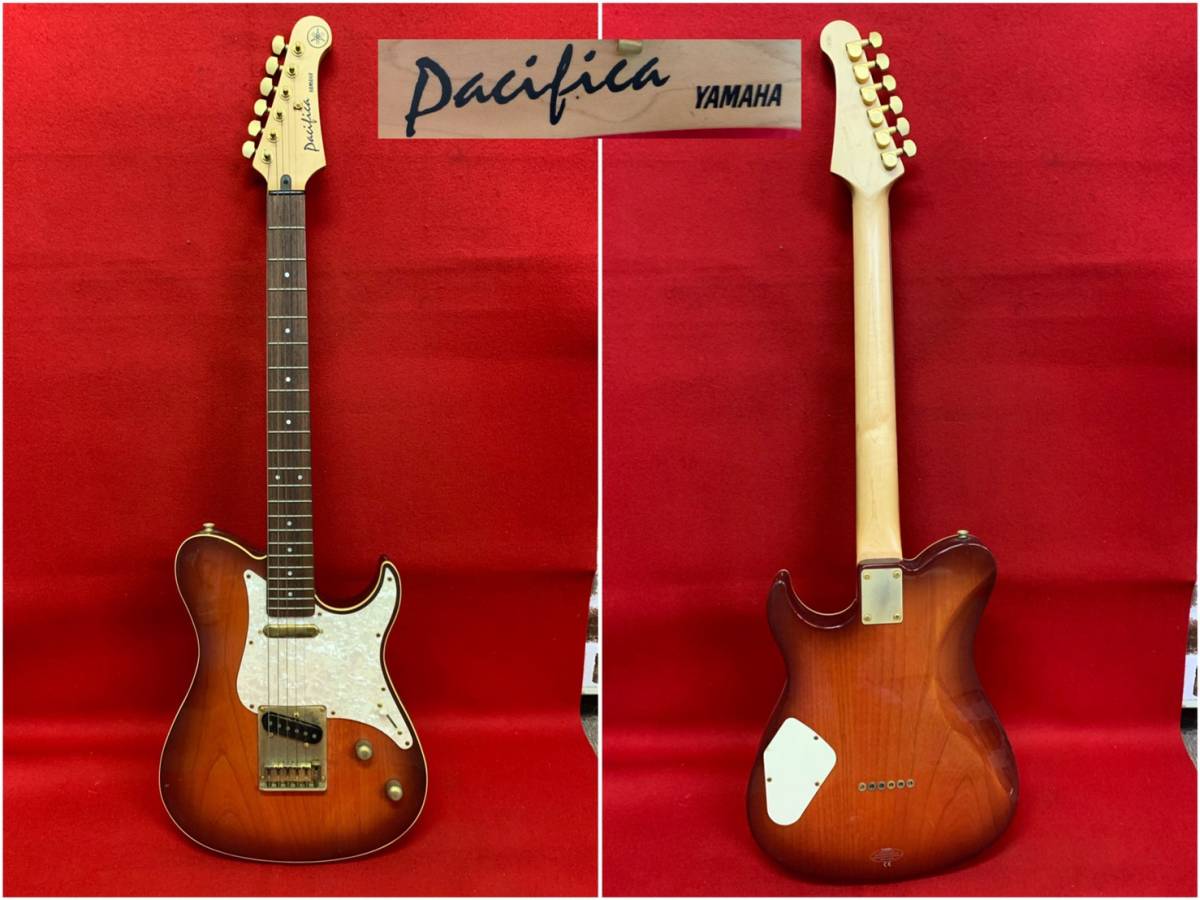 L-2266⑤: YAMAHA/ヤマハ エレキギター PACIFICA 302S 弦楽器 通電確認