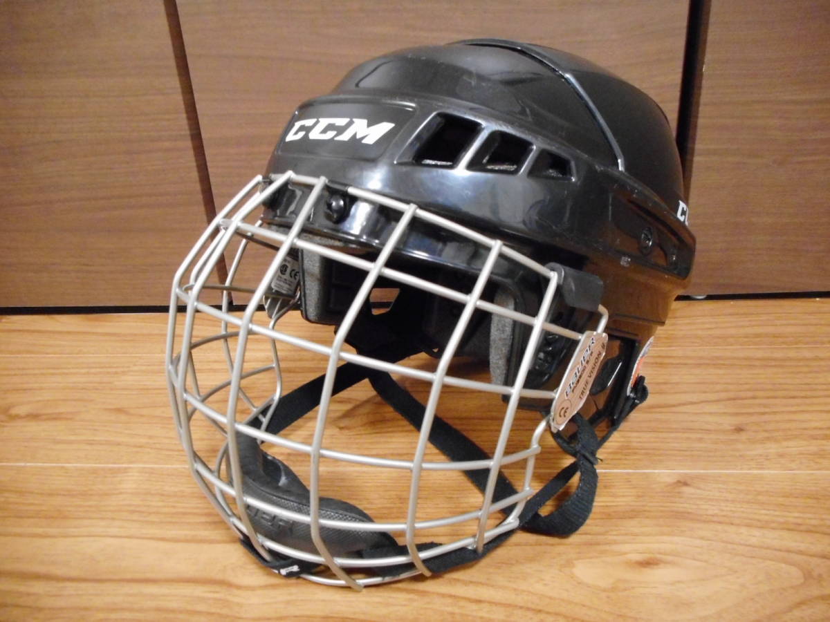 アイスホッケー ヘルメット 黒 CCM （☆CCM アイスホッケー ヘルメット 