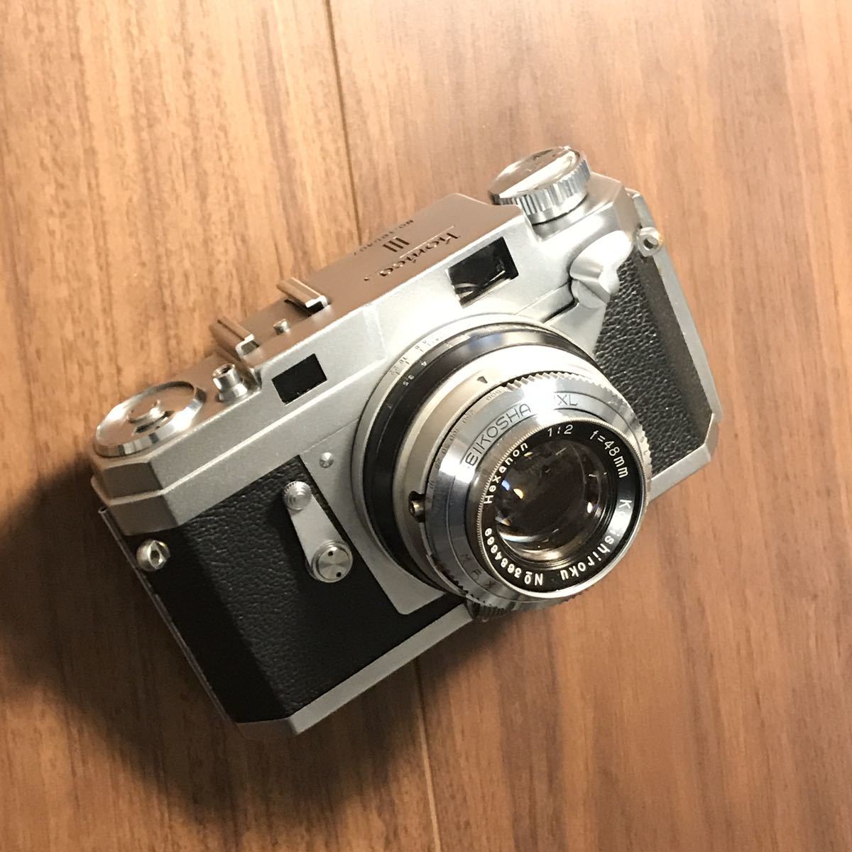 Konica III 48mm f2 1956 美品 光学OK 動作品 動作確認済み hexanon