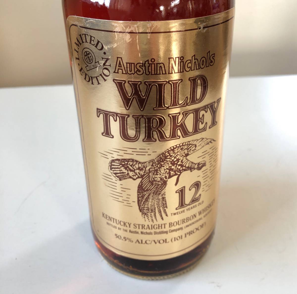 オンライン ストア 古酒 未開栓 ワイルドターキー 12年 750ml 箱付 