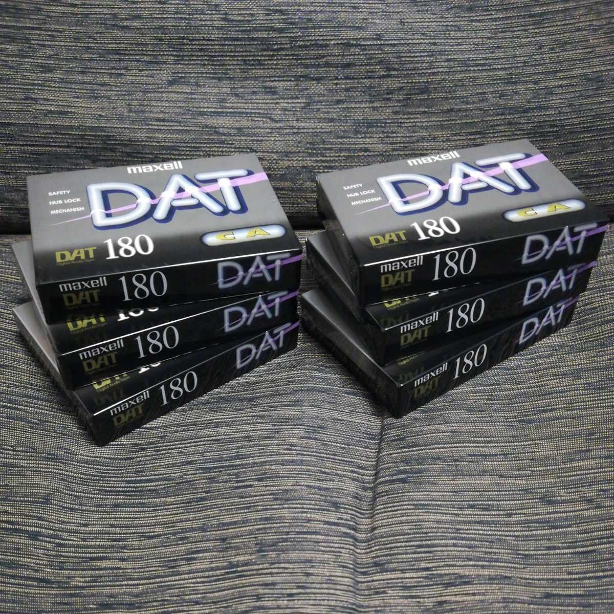 maxell マクセル DAT180テープ6巻