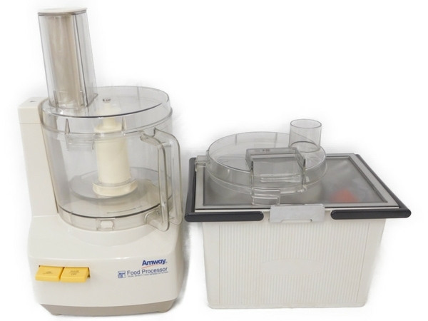 中古 Amway アムウェイ E-3288-J フードプロセッサー ホワイト