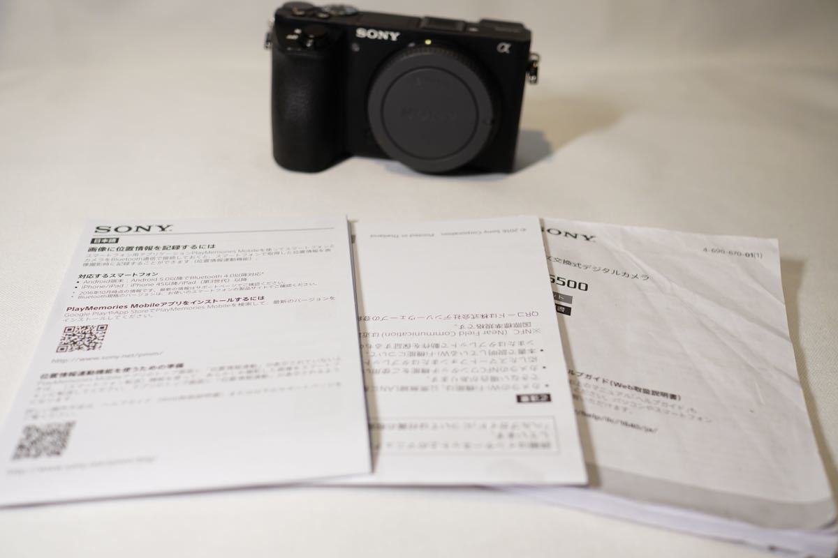 SONY α6500 ボディ ジャンク ソニー SONY α6500 ILCE-6500 ボディ