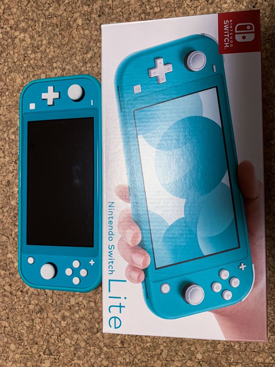 Nintendo Switch Lite 本体　ターコイズ　中古_1