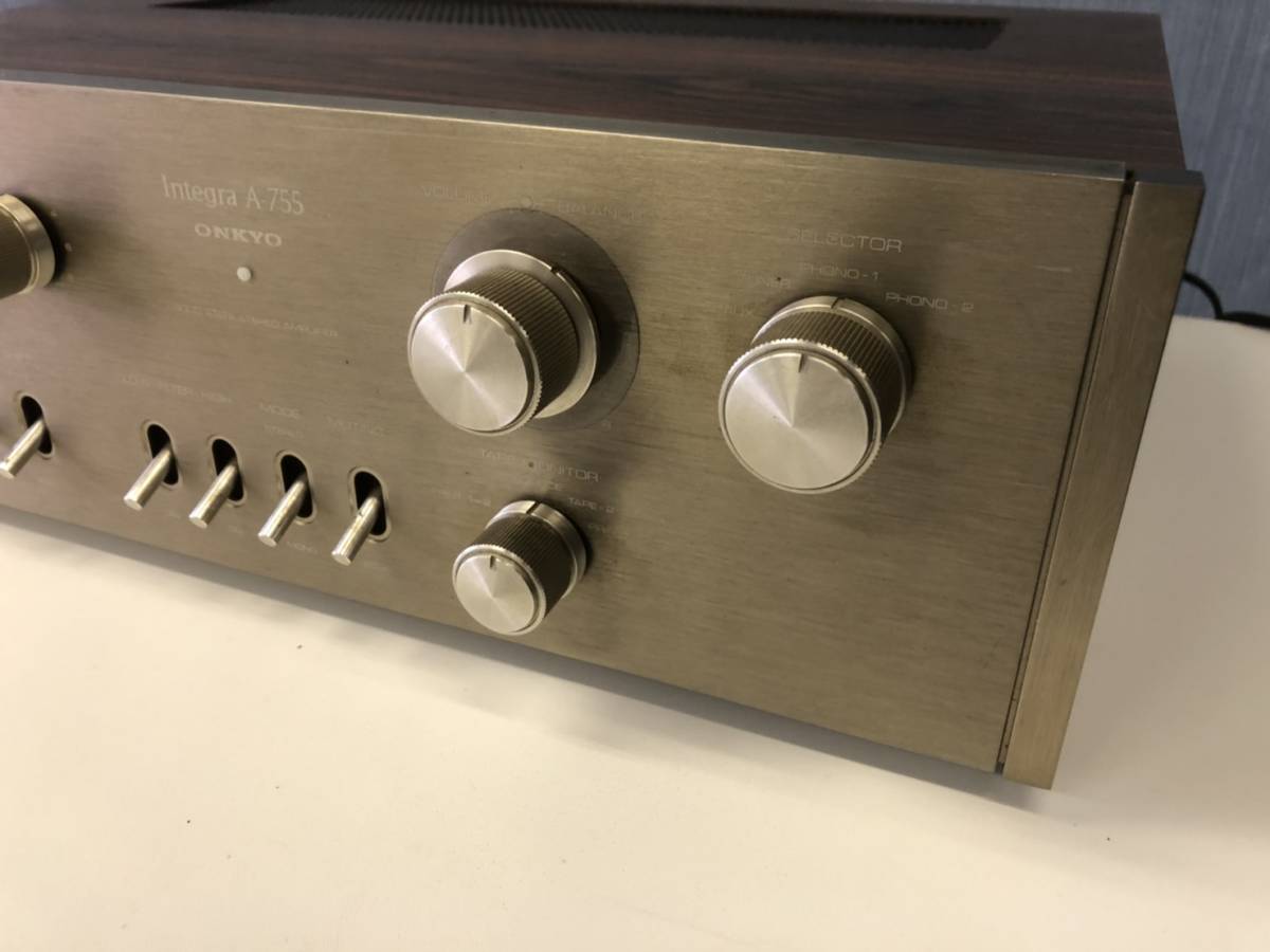ONKYO Integra プリメインアンプ A-755 オンキョー オンキョウ 音響
