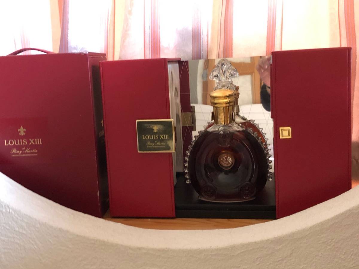 ルイ13世 レミーマルタン バカラ クリスタルボトル REMY MARTIN
