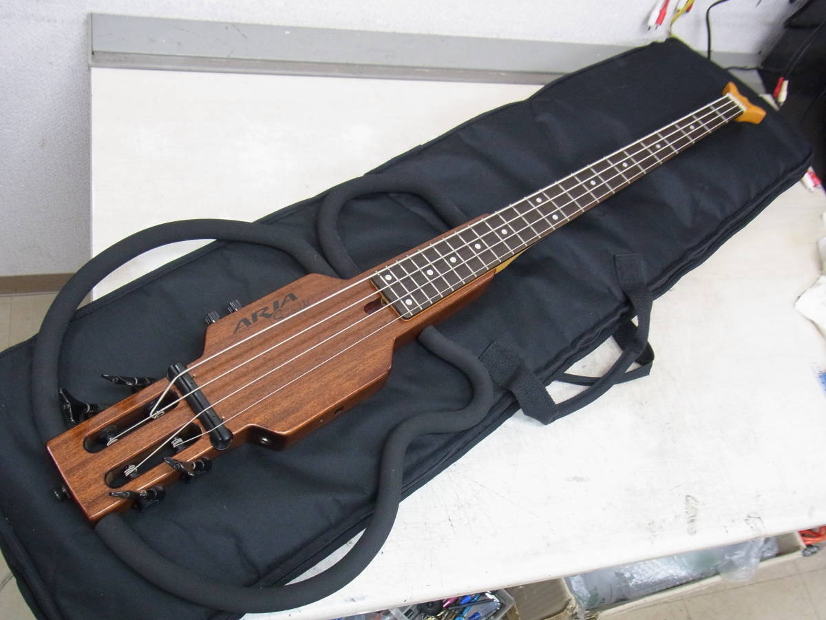 【数量限定，送料無料】 ARIA Sinsonido Bass/licensed by SoloEtte USA AS691B MH(Aria Pro II)｜売買されたオークション情報、yahooの商品情報をアーカイブ公開 - オークファン Aria Pro II