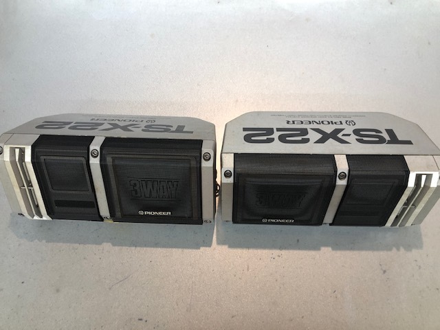パイオニア TS-X22 ロンサムカーボーイ Pioneer 当時物 - スピーカー