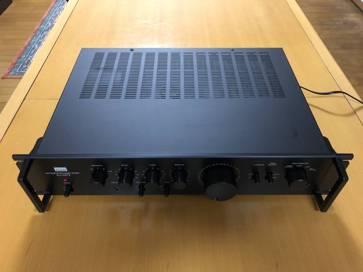 AU-307 インテグレーテッドアンプ ジャンク品作動 Sansui II SANSUI