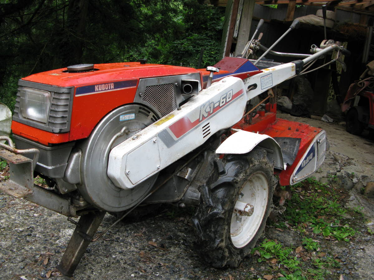 SOLD OUT】クボタ 耕運機 ZK1-85 ディーゼル 8.5馬力 セル付【農機具で