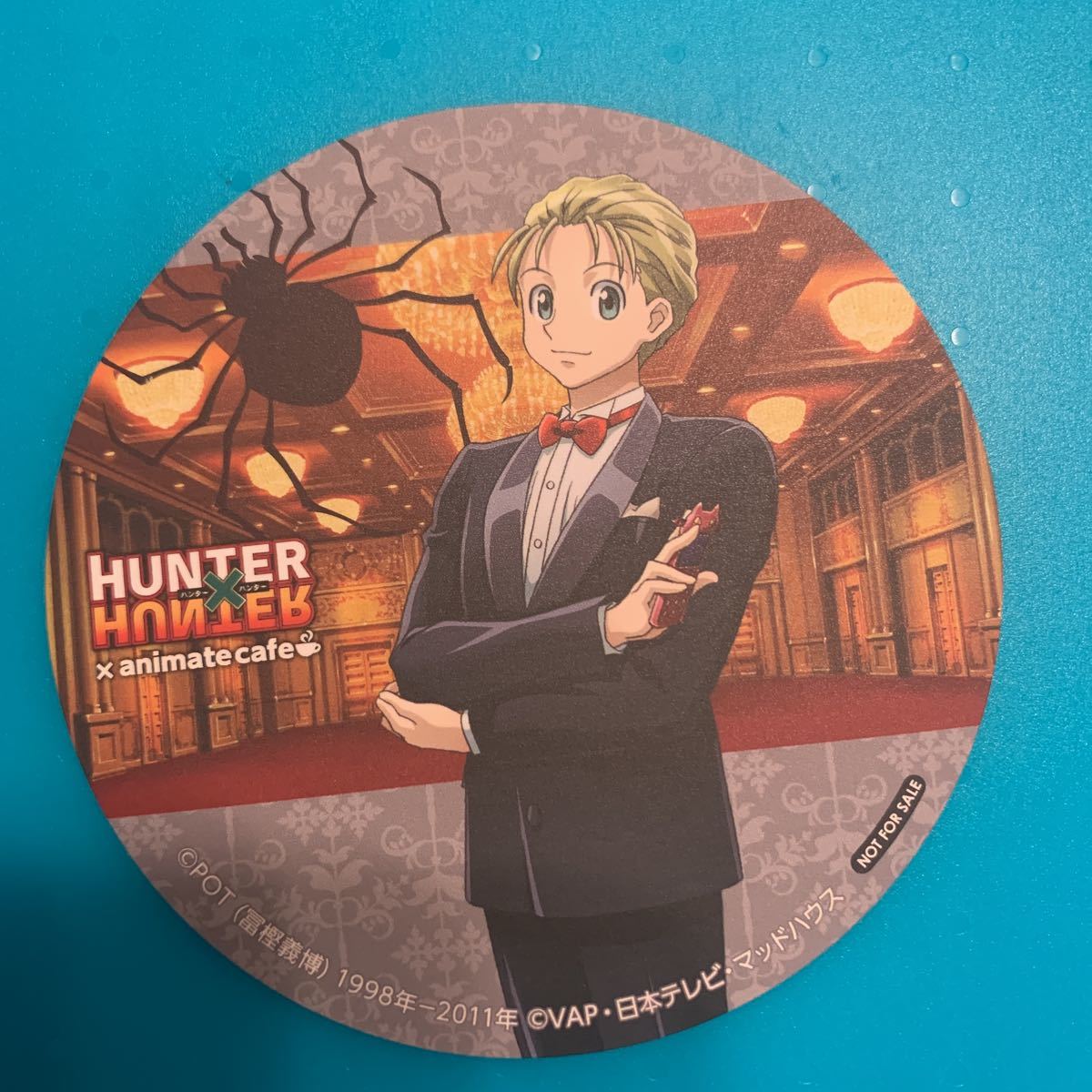 HUNTER×HUNTER アニメイトカフェ　仙台　コースター　シャルナーク HUNTER×HUNTER アニメイトカフェ 仙台 アニカフェ コースター ハンター