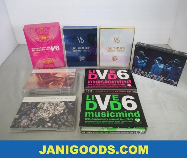 V6 musicmind dvd musicmind 2disc /CCCD CD DVD V6 with OBI Japanese