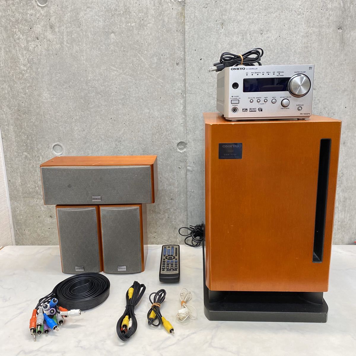 動作 OK ONKYO オンキョー 5.1ch ホームシアター システム SWA-V20X PR