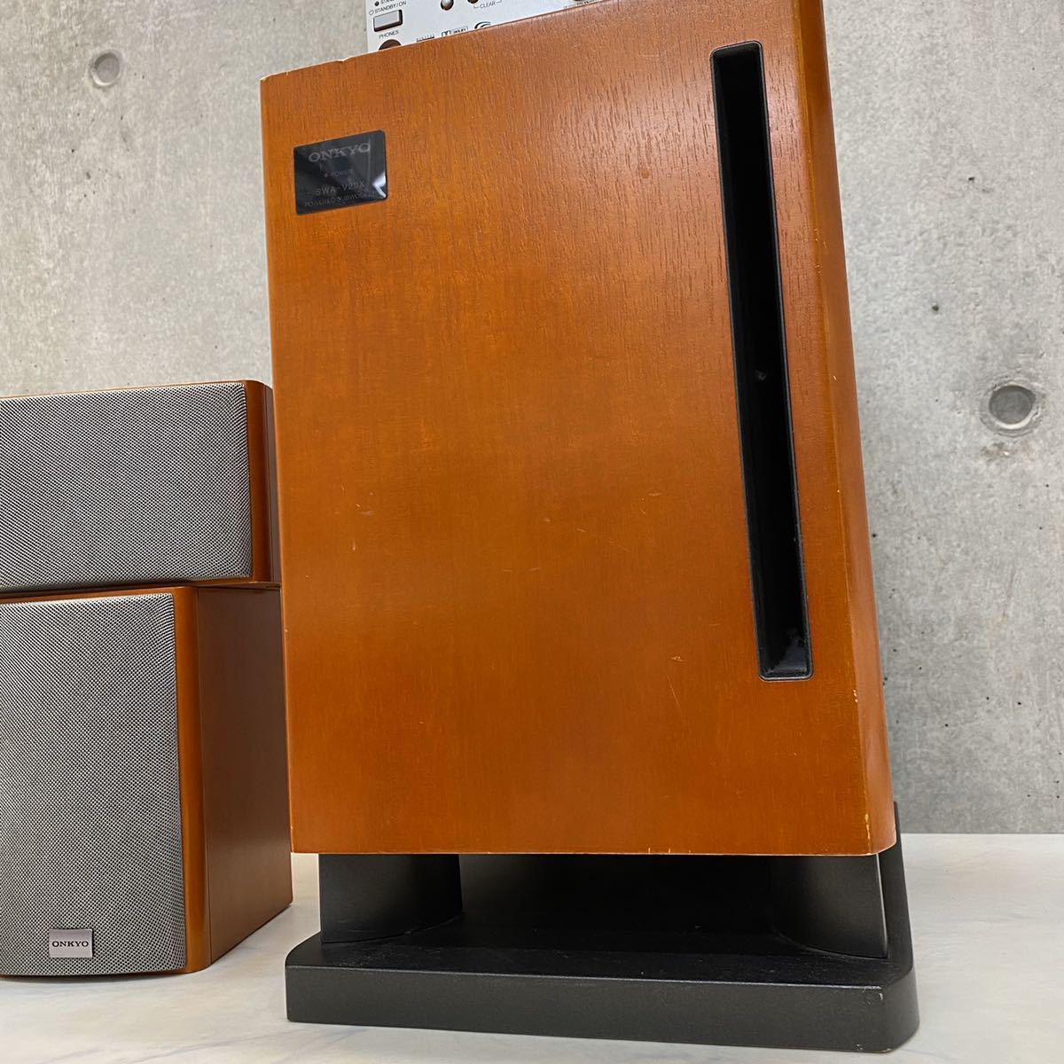 動作 OK ONKYO オンキョー 5.1ch ホームシアター システム SWA-V20X PR