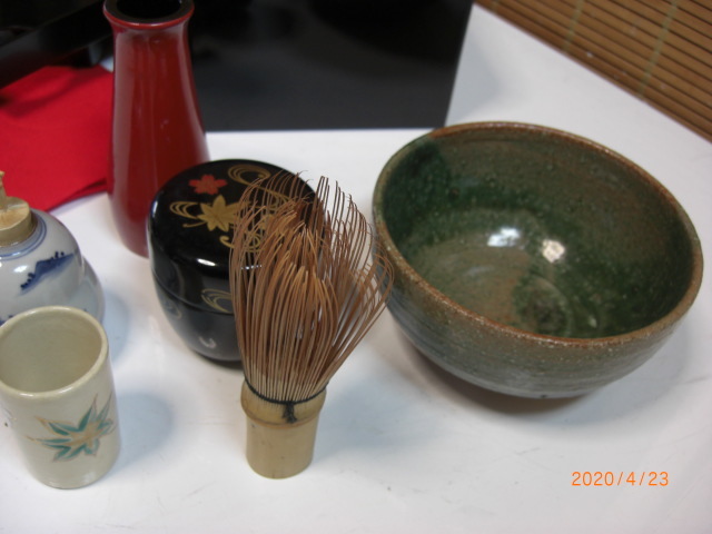 ☆蒔絵 茶箱 茶道具 茶碗 棗 他色々
