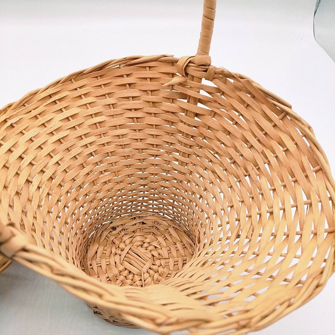 D208　【18点セット】 籐籠　まとめ　フラワーアレンジメント　花器　籐かご　バスケット　フラワーポット　ナチュラル雑貨_8