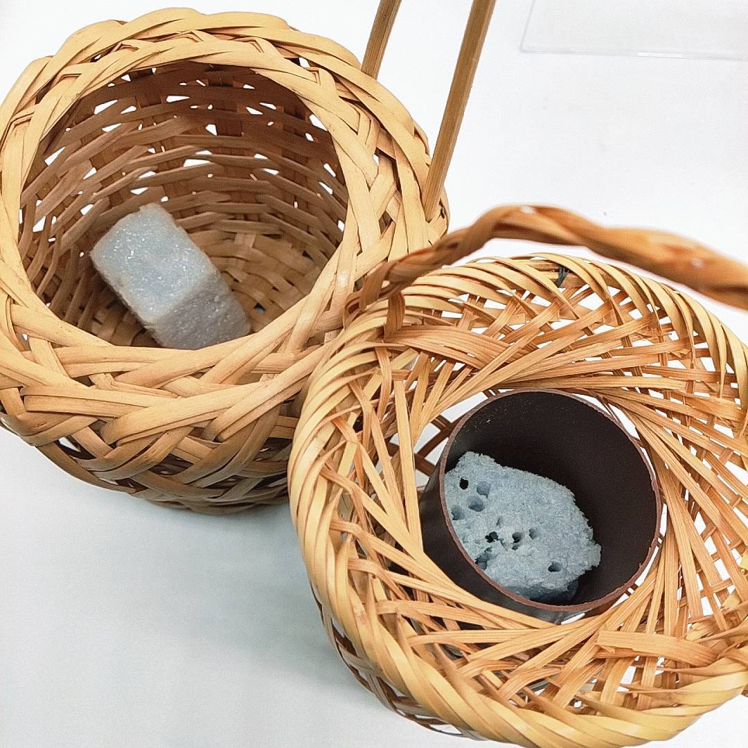 D208　【18点セット】 籐籠　まとめ　フラワーアレンジメント　花器　籐かご　バスケット　フラワーポット　ナチュラル雑貨_9