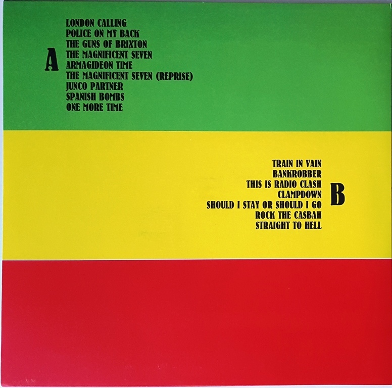 Live Jamaica Clash The 27.11.82 Vinyl Unofficial (LP, - CLASH LP