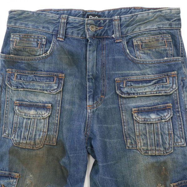 D&G ドルチェ&ガッバーナ RP0387 /SD515 ビンテージ加工 マルチ 