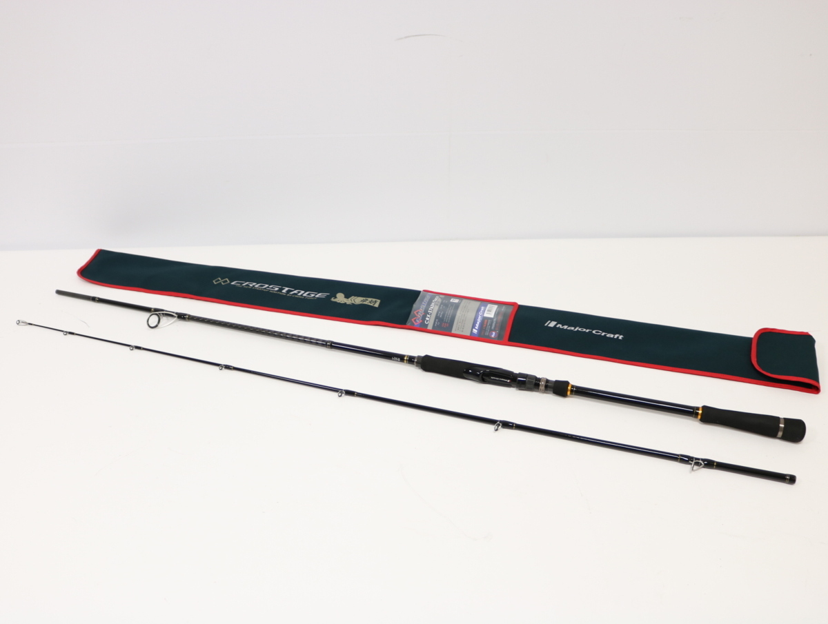 メジャークラフト クロステージ 岸蛸 CRX-S762H/Taco 超美品 【公式通販】