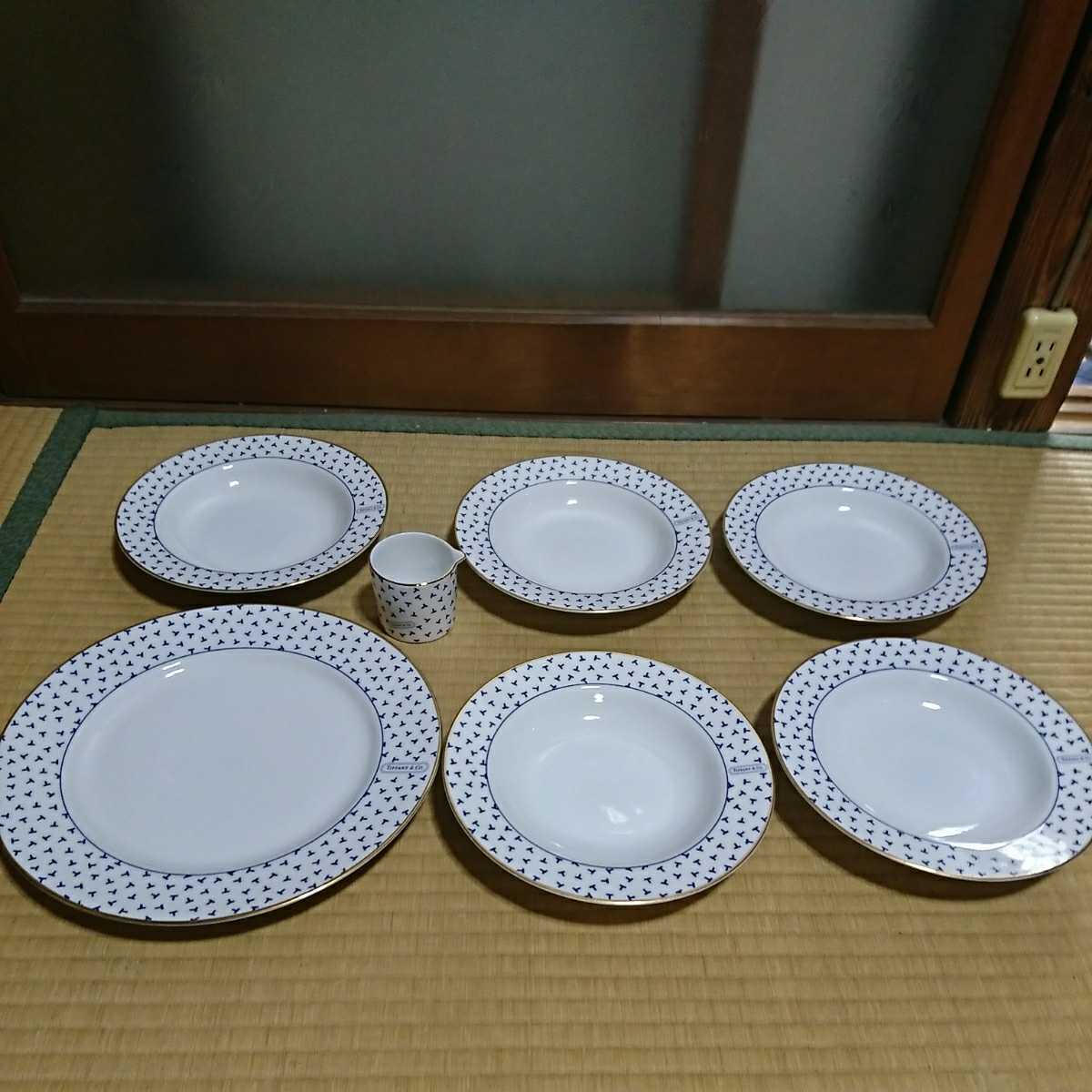 高品質，送料無料 ティファニー TIFFANY ダンシングT スープ皿 大皿 ソースカップ(ティファニー)｜売買されたオークション情報、yahooの商品情報をアーカイブ公開 - オークファン ティファニー