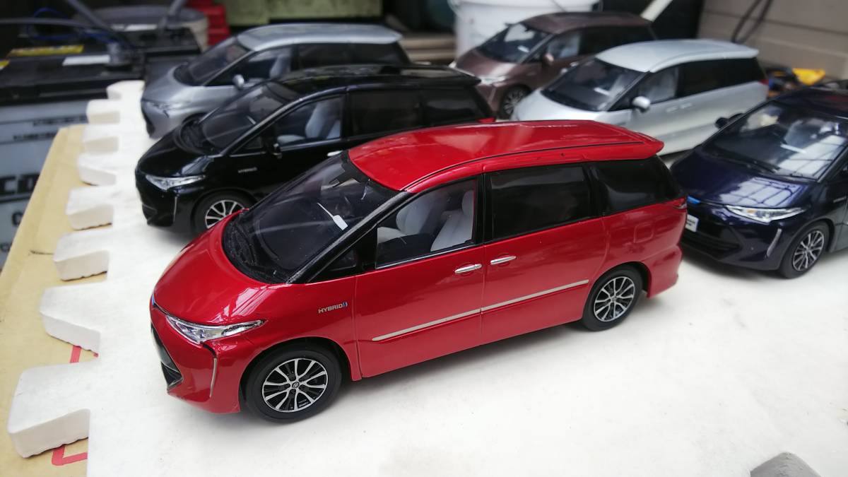 ミニカー エスティマ - カラーサンプル Yahoo!オークション 