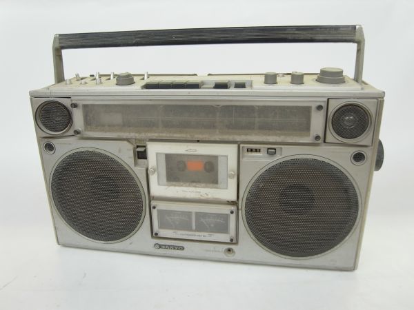 Z984-N12-588 SANYO 三洋 サンヨー MR-X965 ラジカセ 昭和レトロ 現状品⑭