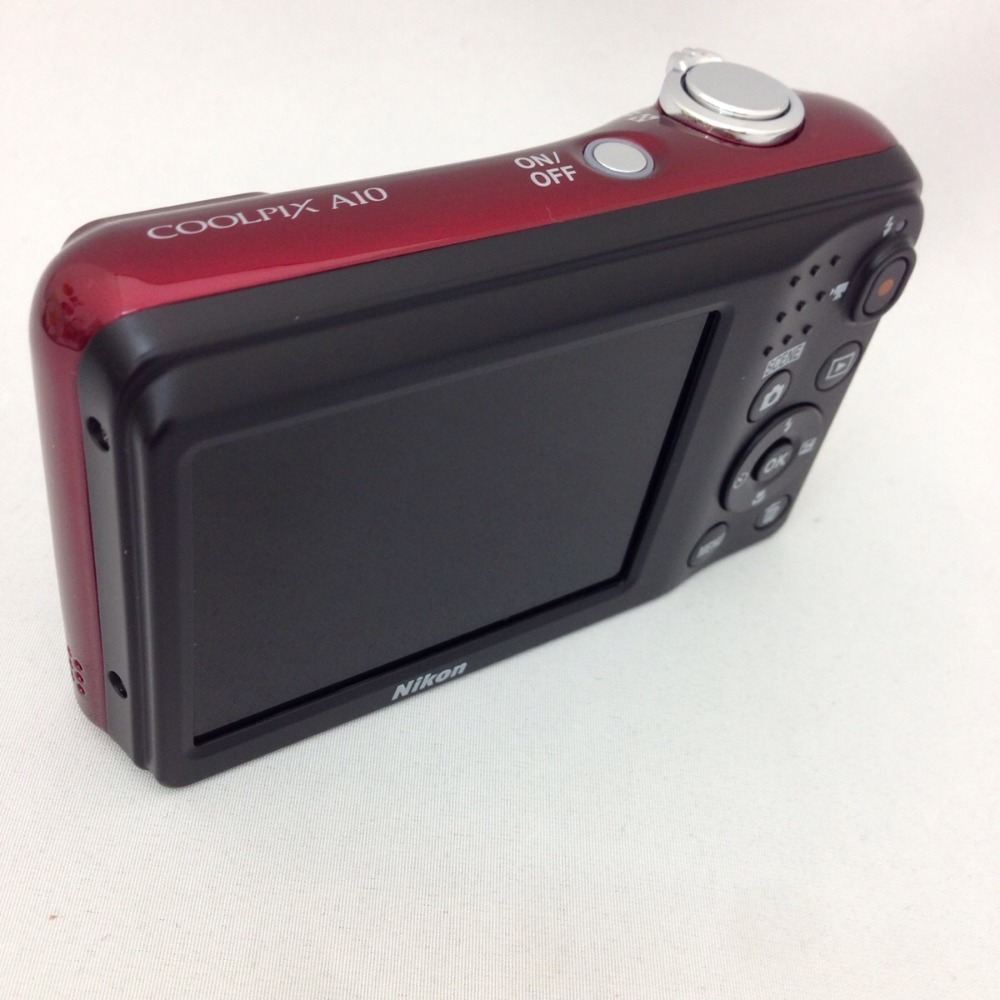 カメラ Nikon COOLPIX A10 デジタルカメラ レッド 158♪0702