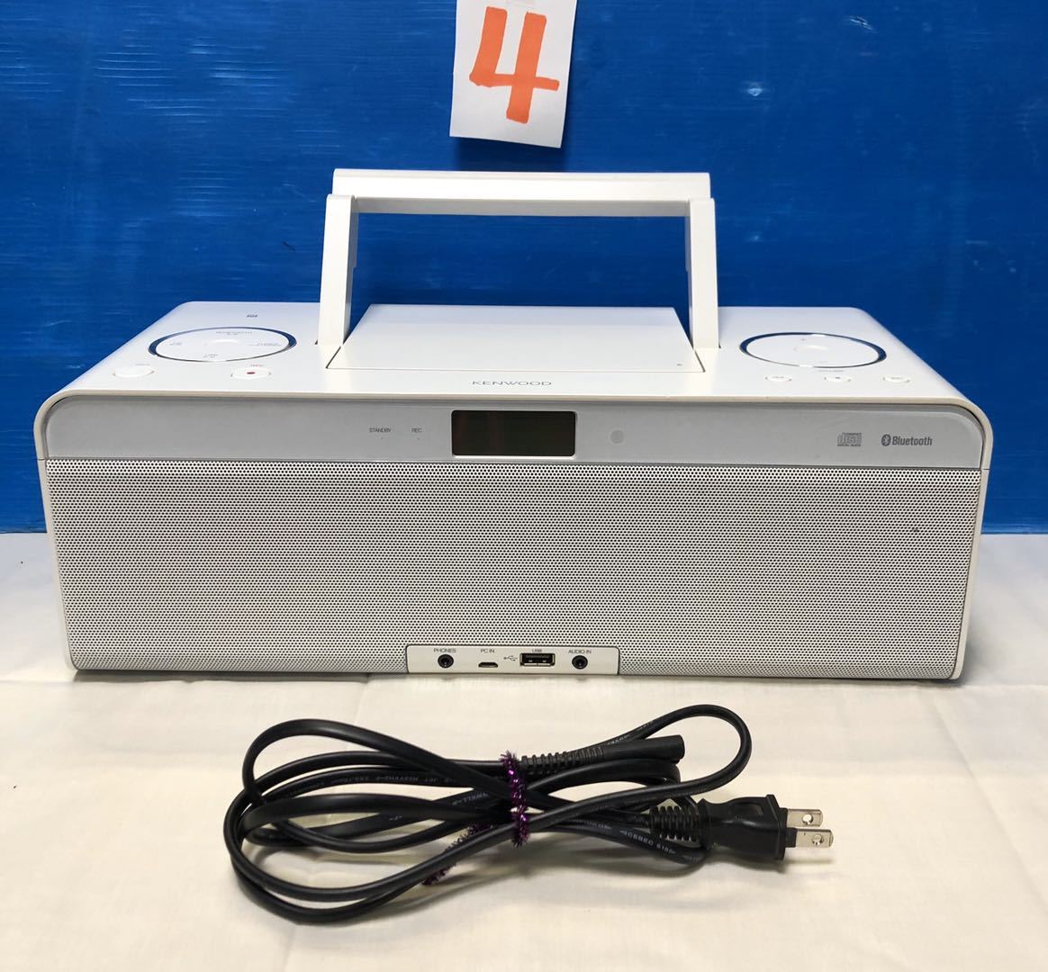 パーソナルオーディオシステム Clx 30 kenwood ラジオ 聞き方 CD SD