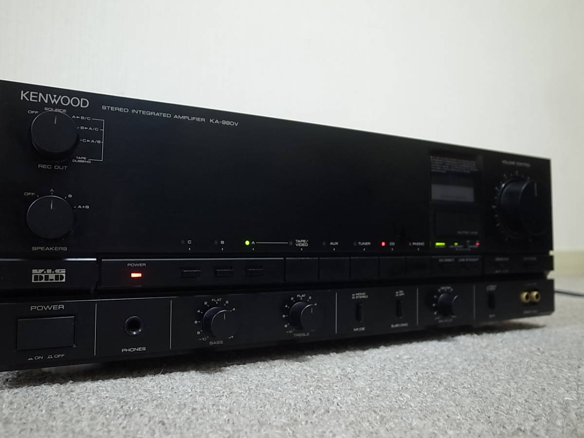 KENWOOD KA-990Vプリメインアンプアンプ KENWOOD KA 990V プリメイン 