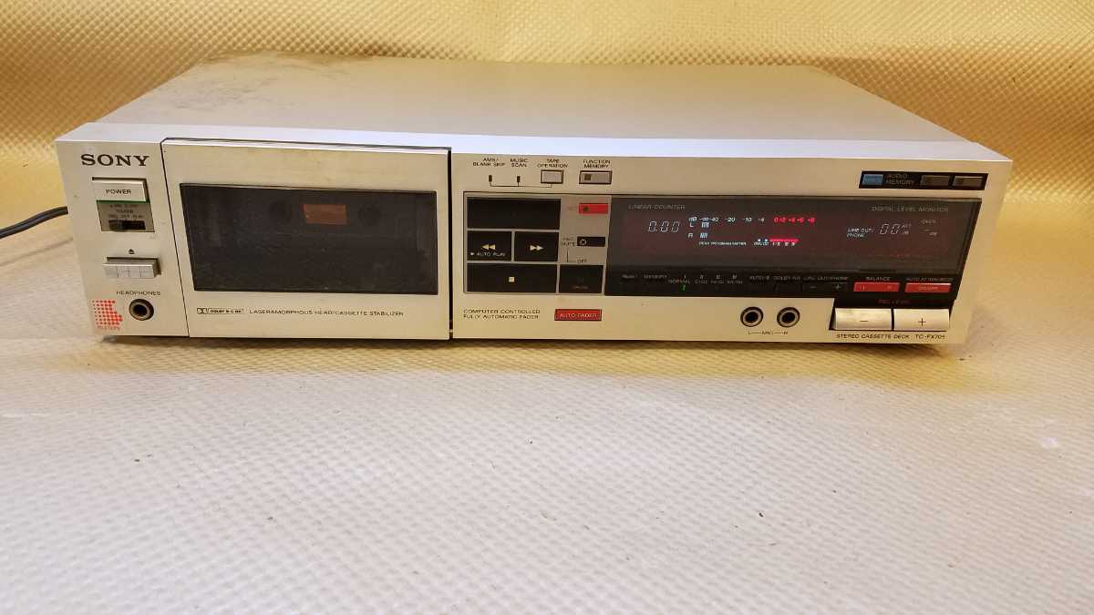 SONY TC-FX705 カセットデッキTC-FX705修理品動作OK｜Yahoo!フリマ（旧