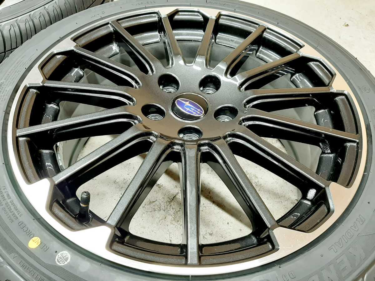 新車外し】スバル レヴォーグ STIスポーツ 純正 ホイール 4本 7.5J  