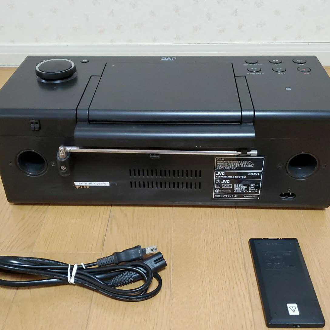 CD ラジオ Bluetooth JVC RD-W1 ジャンク_2