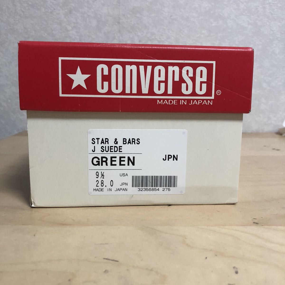 デッドストック 日本製 コンバース ジャックスター star & bars ワン