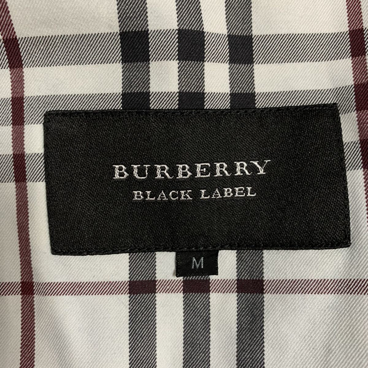 BURBERRY BLACK LABEL バーバリー ブラックレーベル 裏チェック柄