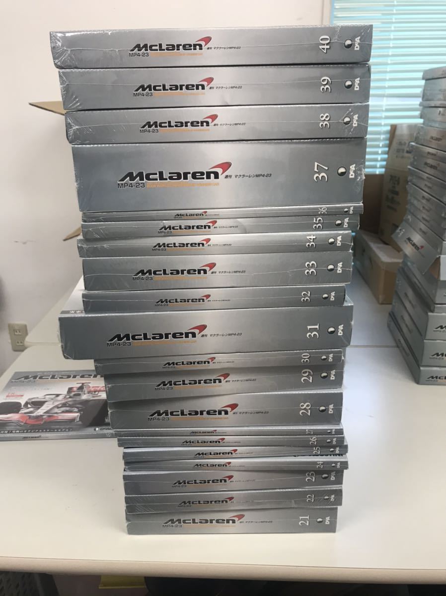ディアゴスティーニ 未組立 1/8 MACLAREN マクラーレン MP4-23 65巻