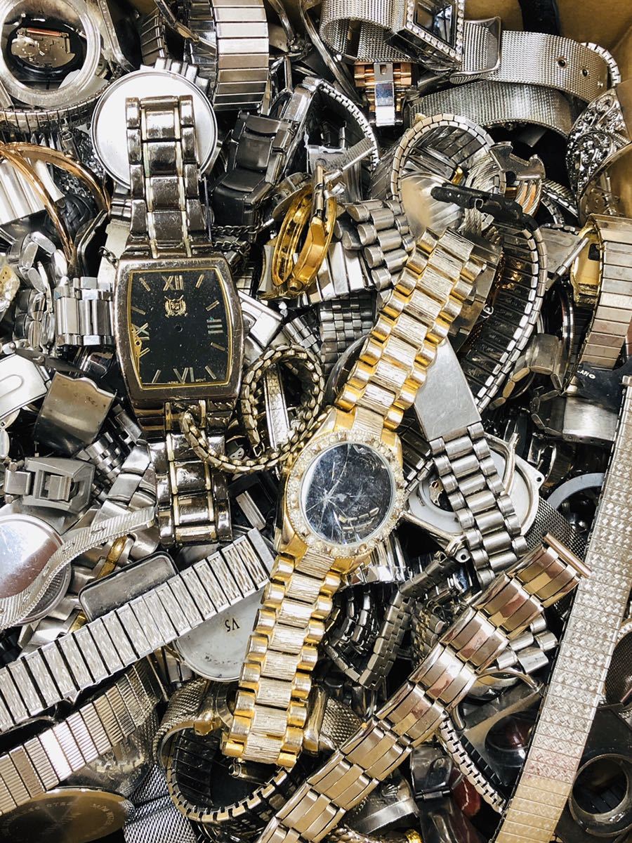 腕時計大量まとめ売り 腕時計 大量 まとめて 約15kg ジャンク 時計