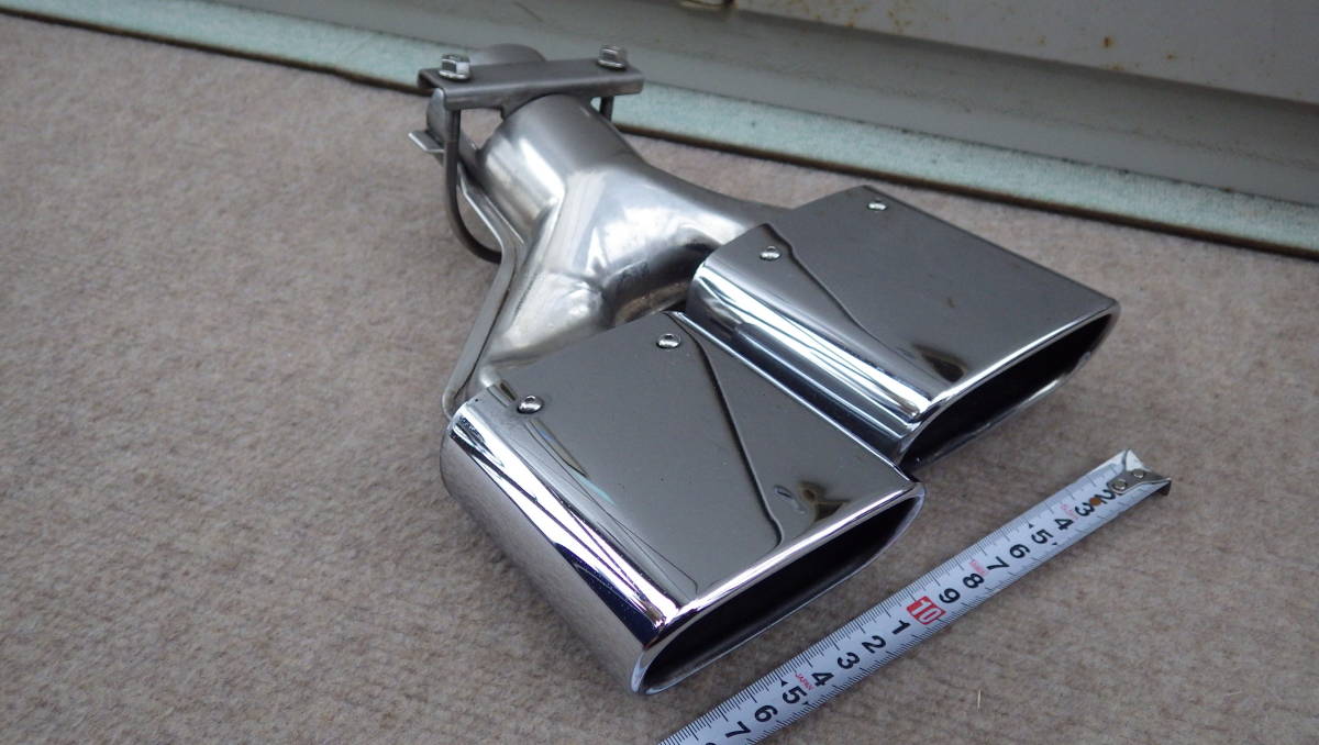 中古 1円～売切 C-HR用 トヨタ モデリスタ製 デュアル マフラー 
