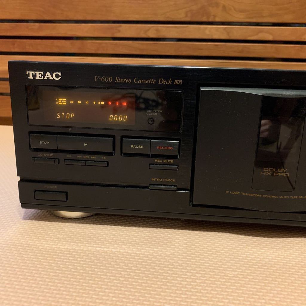 TEAC カセットデッキ通電のみ_1