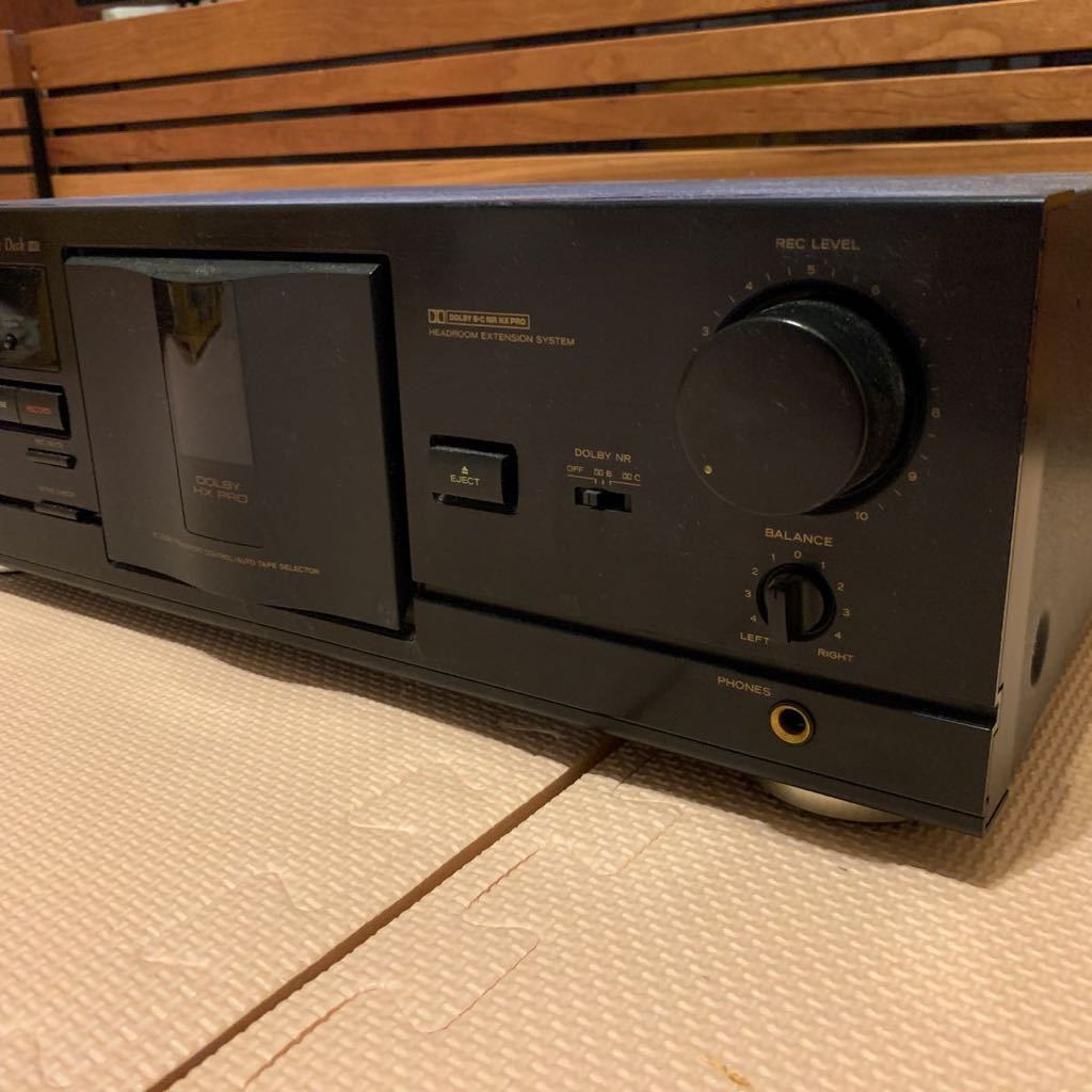 TEAC カセットデッキ通電のみ_3