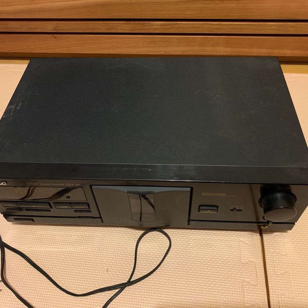 TEAC カセットデッキ通電のみ_5