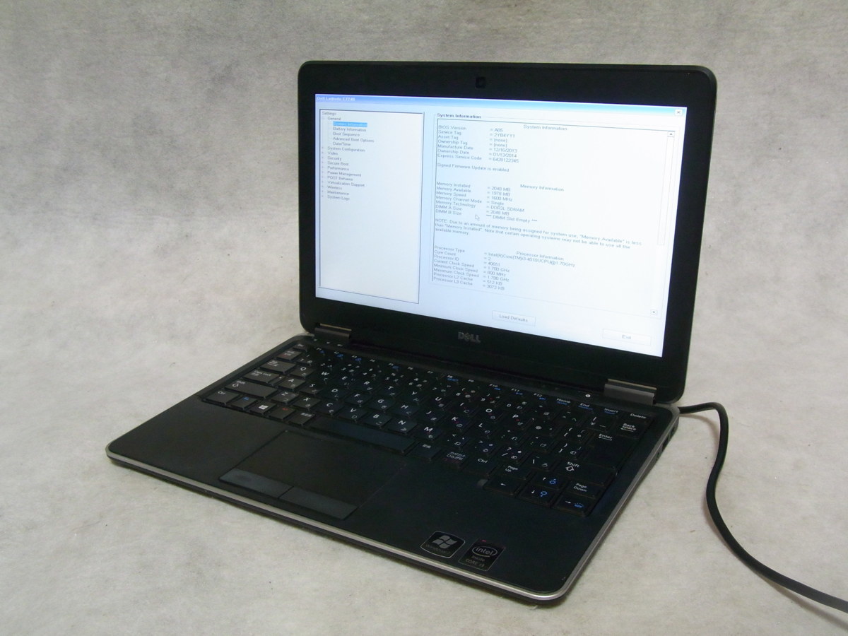DELL LATITUDE E5530 Core i5・3340M 2.7G 4G 320G Windows10 Pro