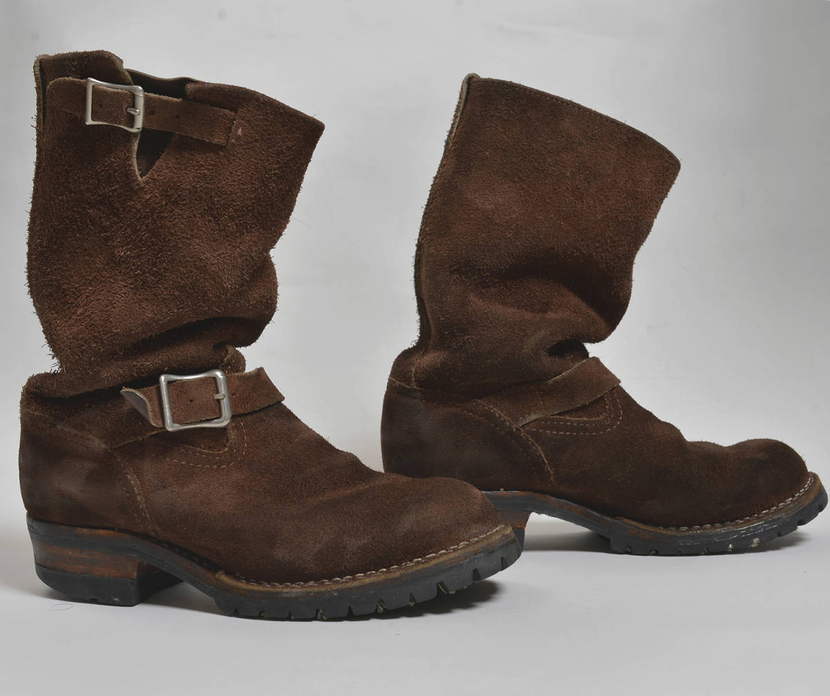 WESCO BOSS ウエスコ ボス ブラウン スエード エンジニアブーツ サイズ 