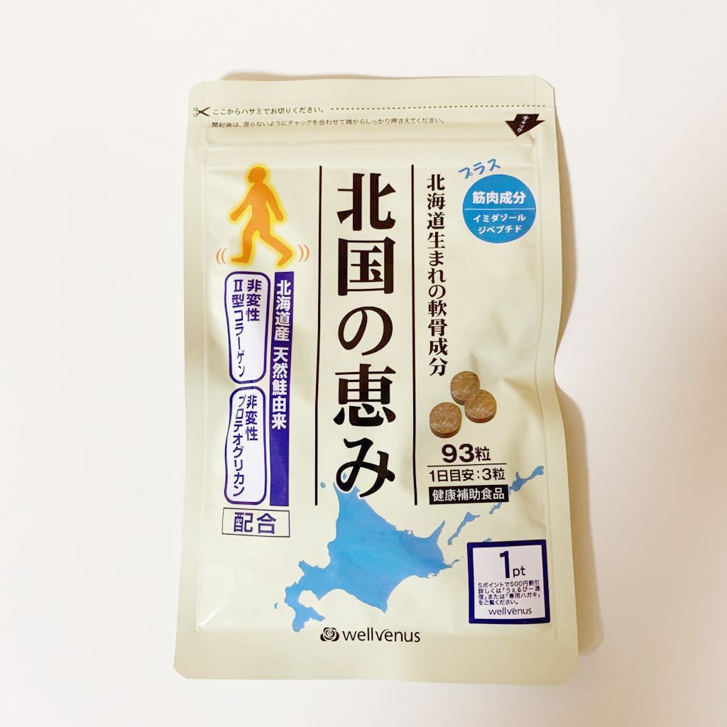 北国の恵み サプリ 93粒 北国の恵み 93粒 サプリ ウェルヴィーナス 鮭