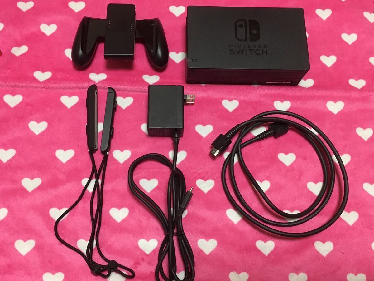 中古 旧型 Nintendo Switch ニンテンドースイッチ 本体 グレー_2