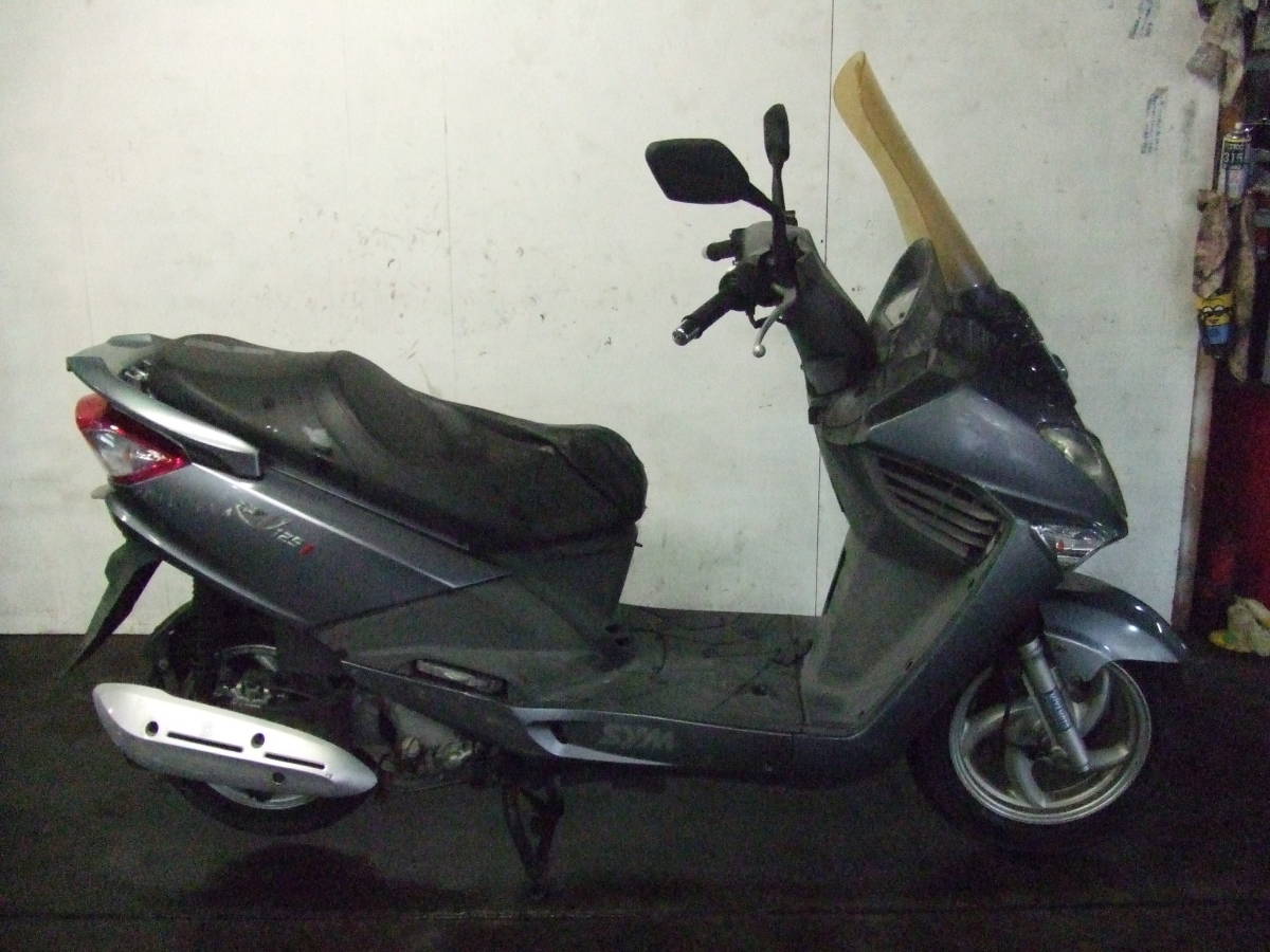 SYM Yahoo!オークション RV125 「sym rv125」(オートバイ車体 