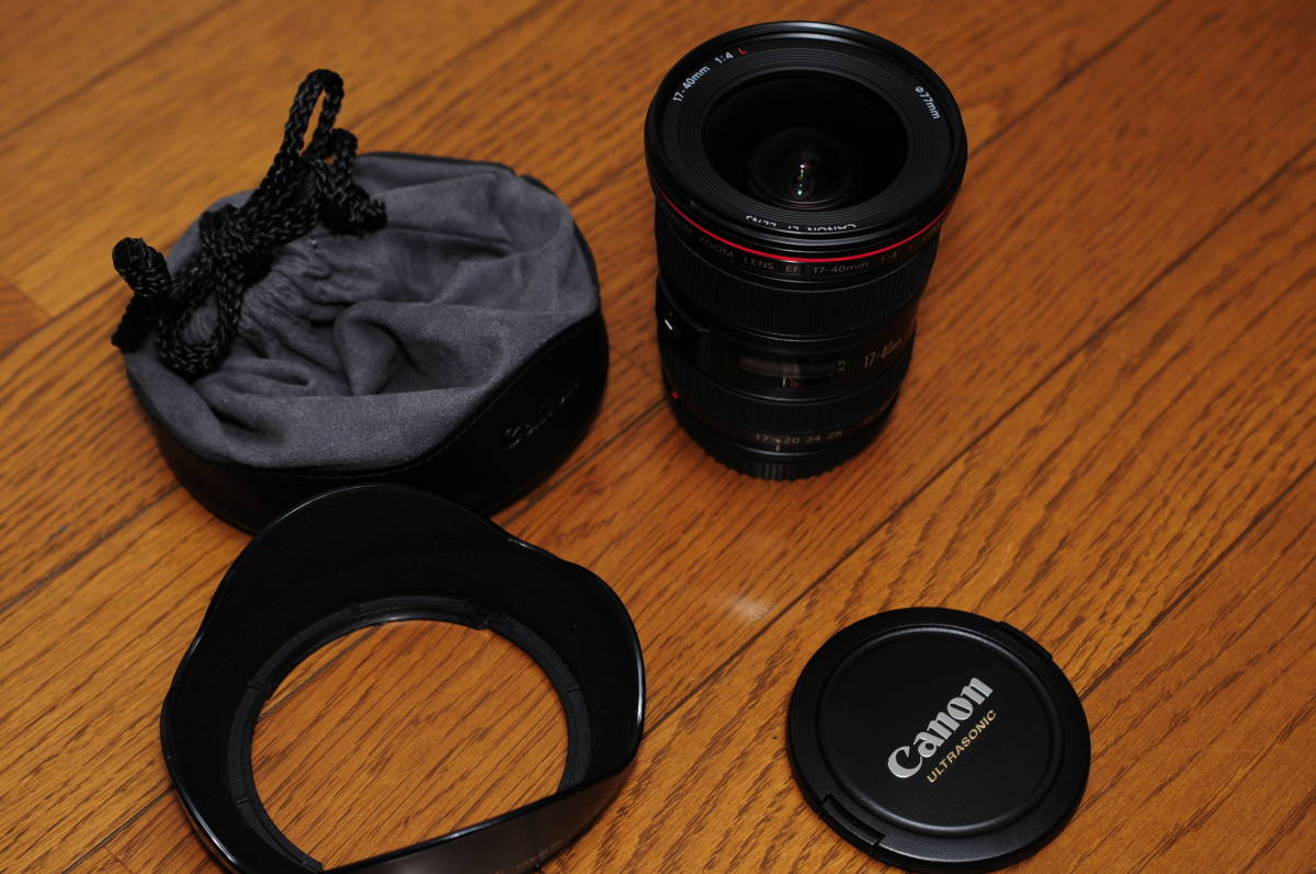CANON ZOOM LENS EF 17-40mm 1:4 L キャノン レンズ_1